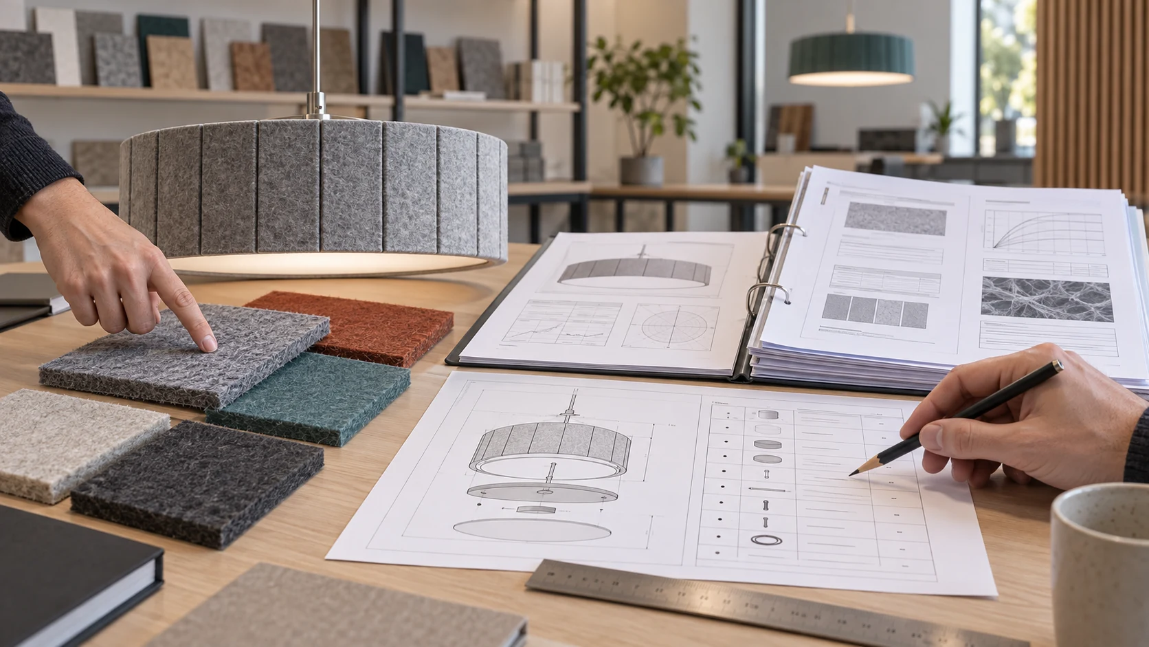 Fire-Rated PET Felt Acoustic Lighting: Buyer Document Checklist