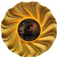 KO-XYM-0167 Decorative acoustic mirror wall light product image