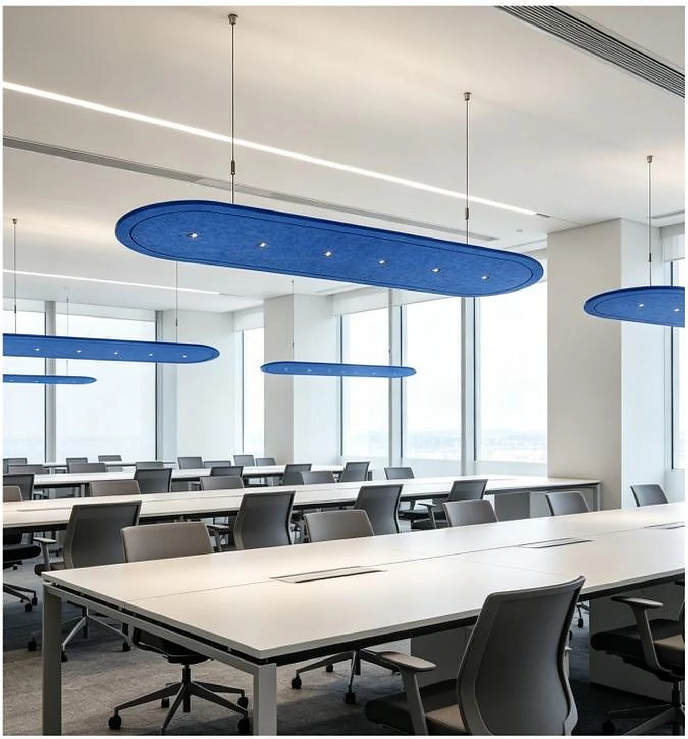 Caruso Acoustic Details an Office Fit-Out Combining Absorption and LED Lighting