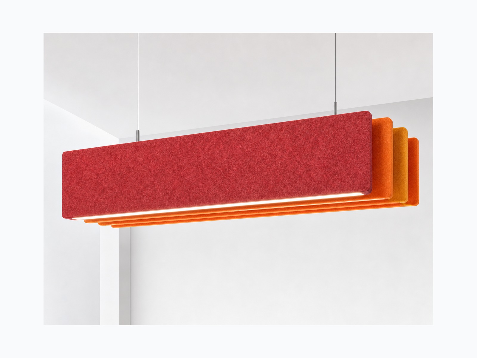 Linear Acoustic Pendant Light