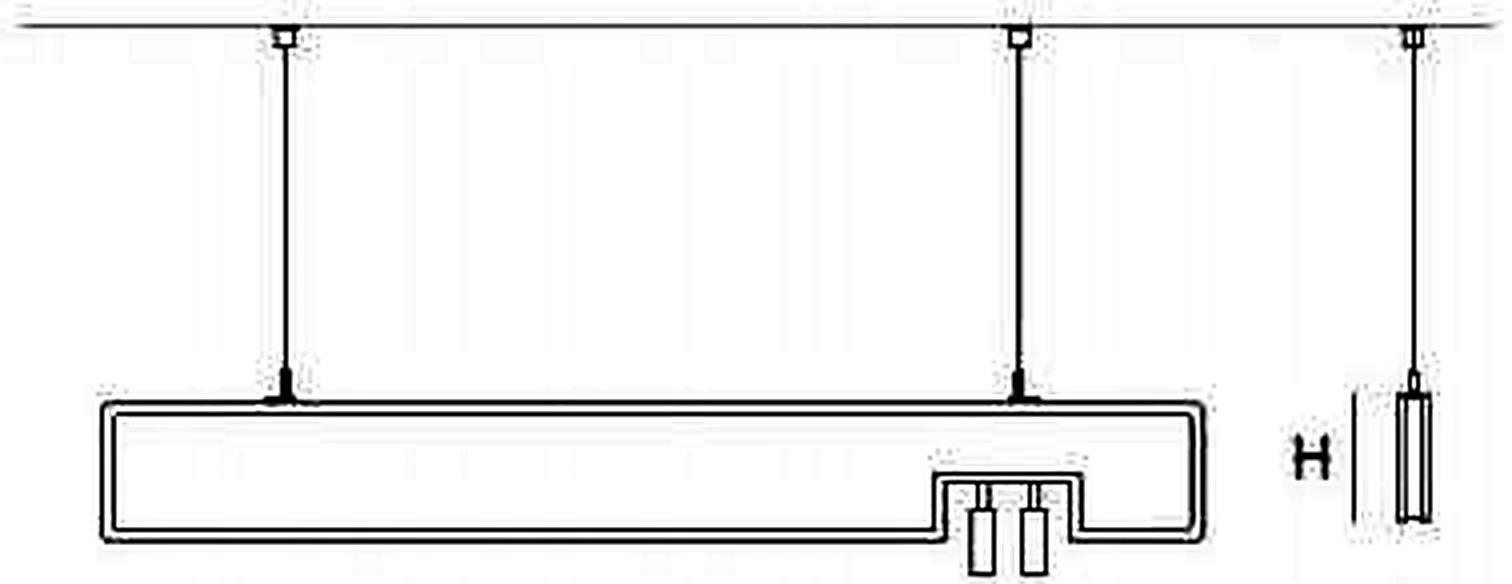 KO-XYM-0006 acoustic linear light line drawing