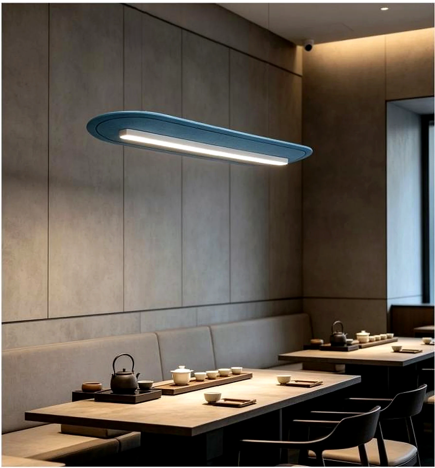 KO-XYM-0007 acoustic linear light scene application