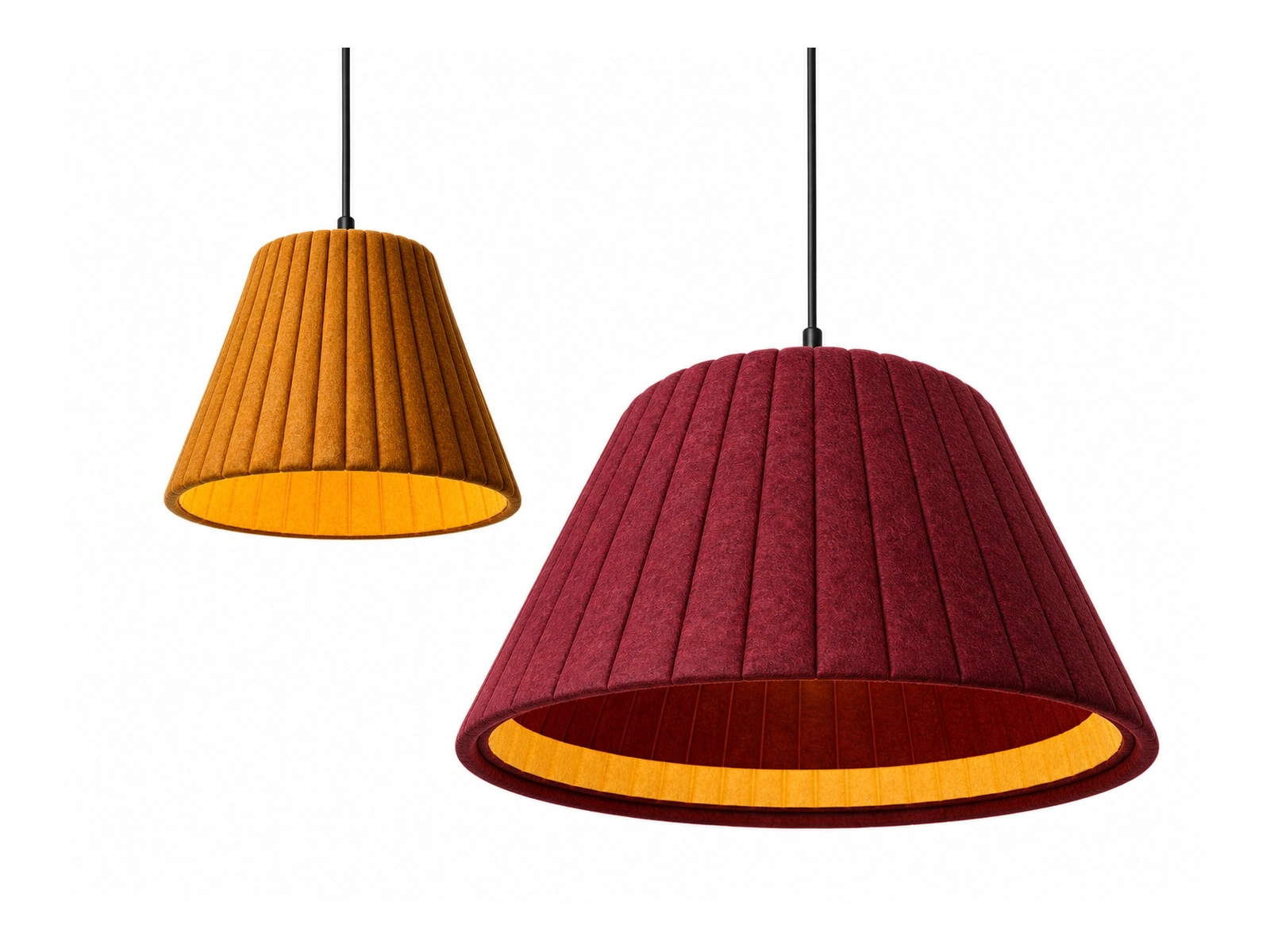 KO-XYM-0022 PET felt acoustic pendant light