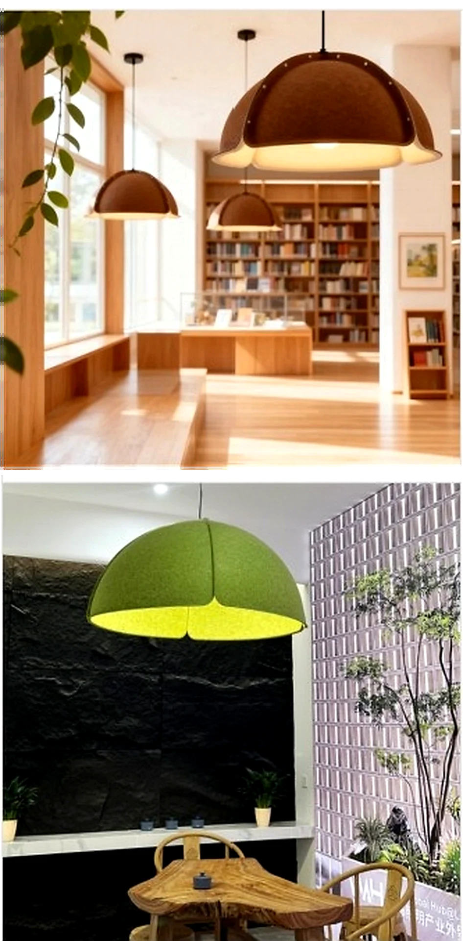 KO-XYM-0026 acoustic pendant light scene application