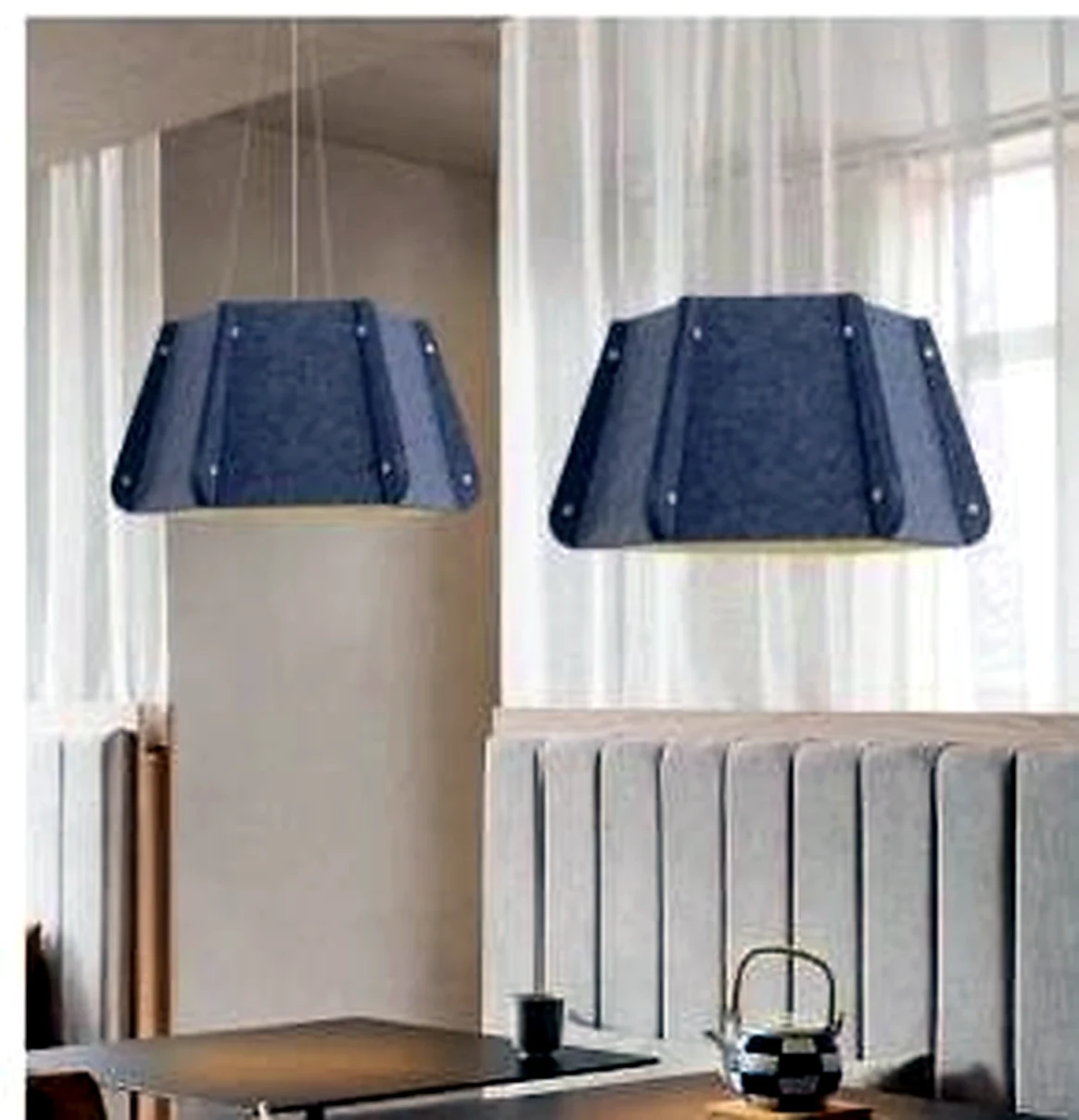 KO-XYM-0028 acoustic pendant light scene application
