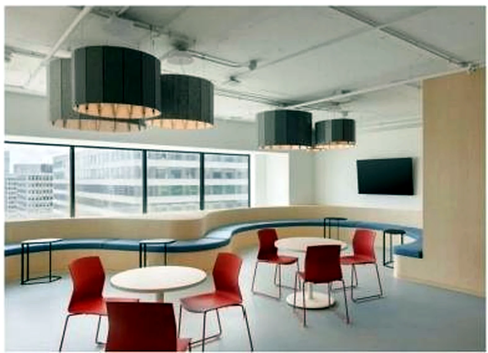 KO-XYM-0030 acoustic pendant light scene application