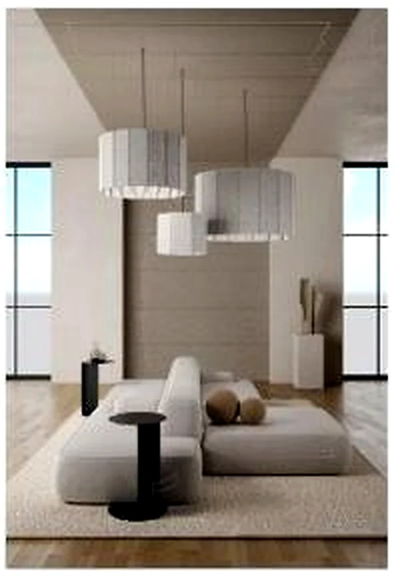 KO-XYM-0030 acoustic pendant light scene application