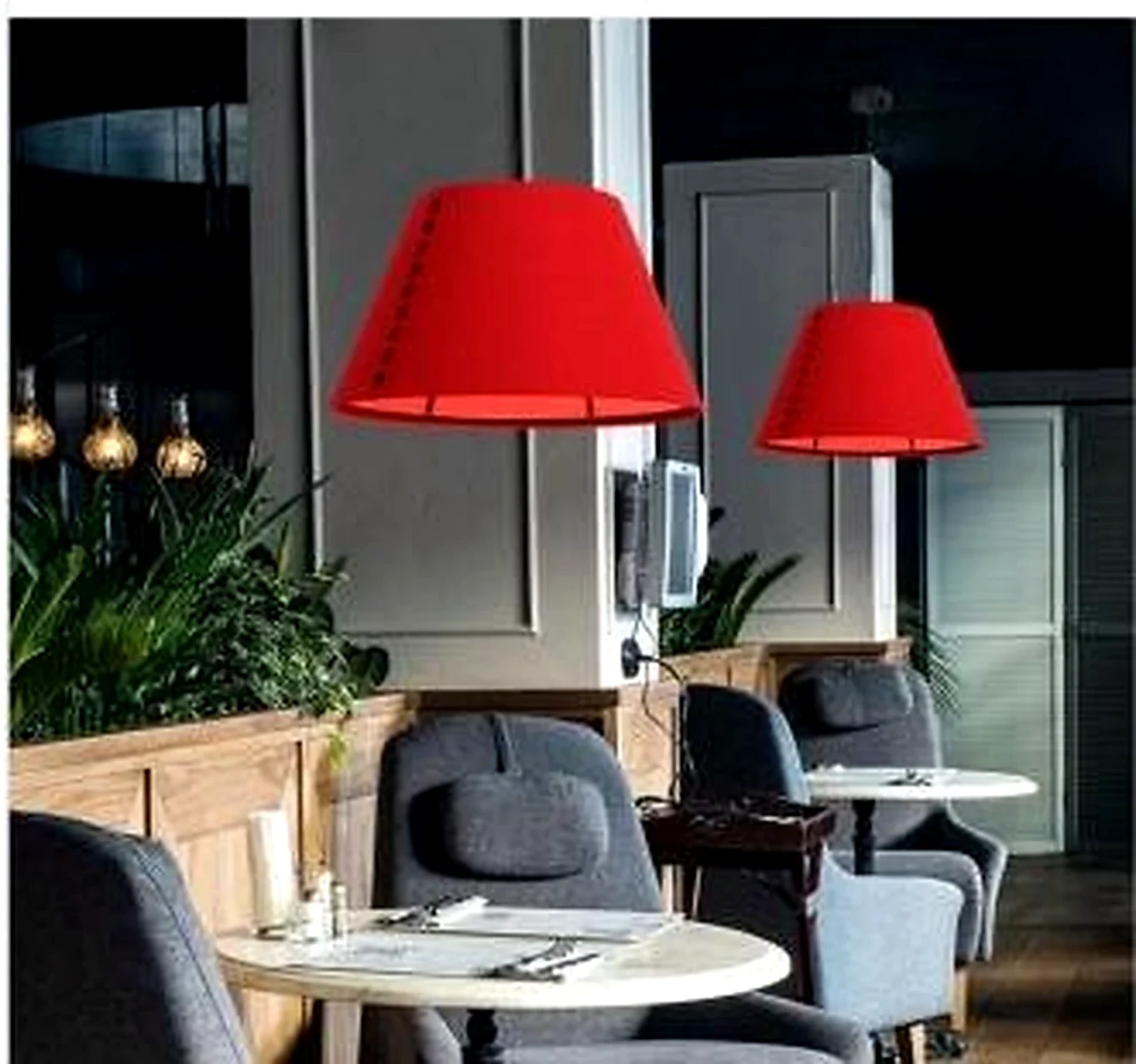 KO-XYM-0033 acoustic pendant light scene application
