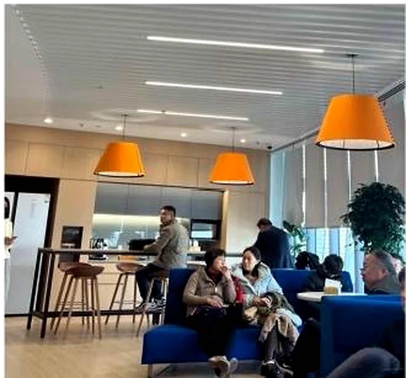 KO-XYM-0033 acoustic pendant light scene application