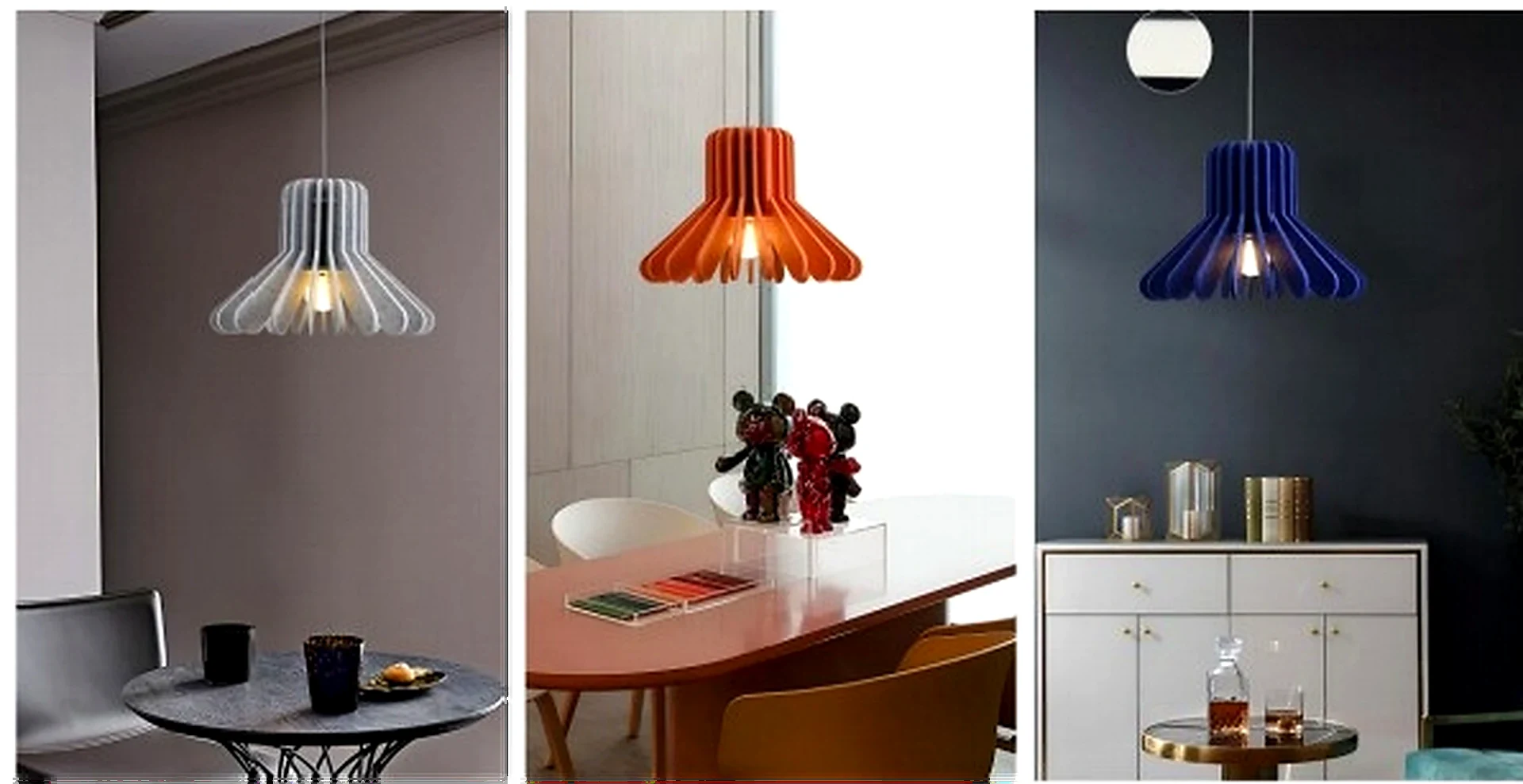 KO-XYM-0046 acoustic pendant light scene application