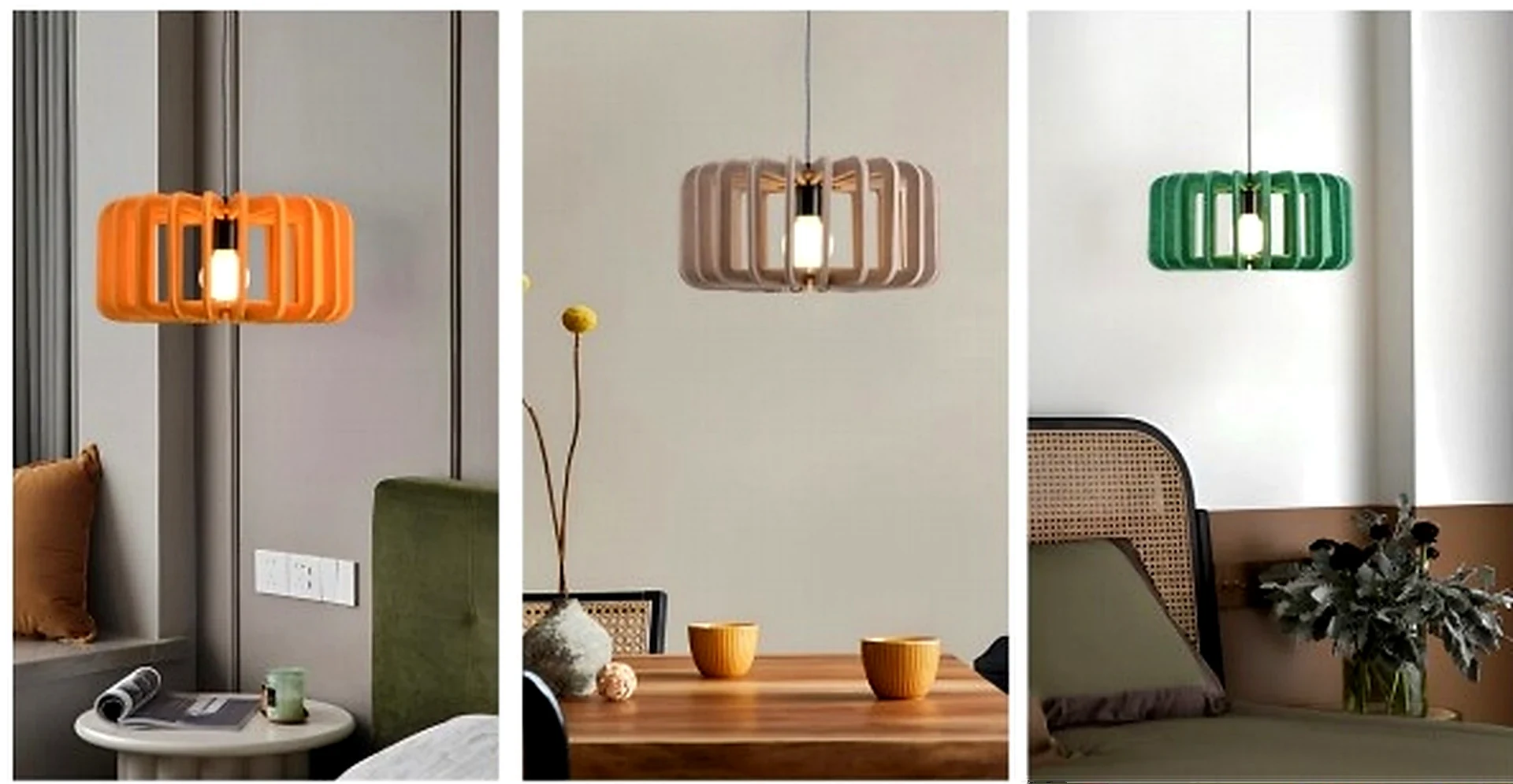 KO-XYM-0047 acoustic pendant light scene application
