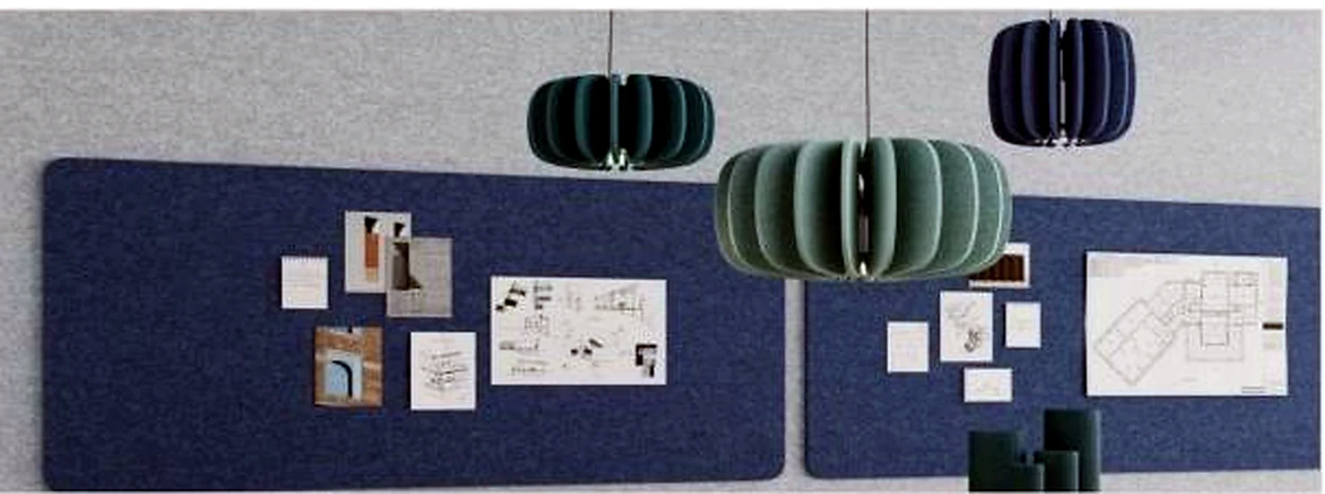 KO-XYM-0049 acoustic pendant light scene application