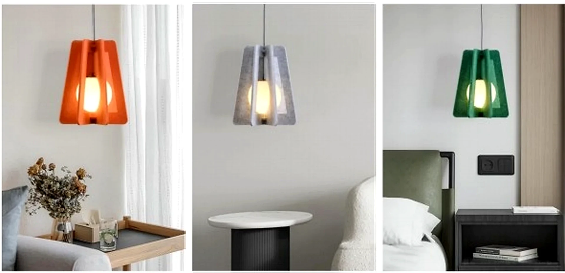KO-XYM-0065 acoustic pendant light scene application