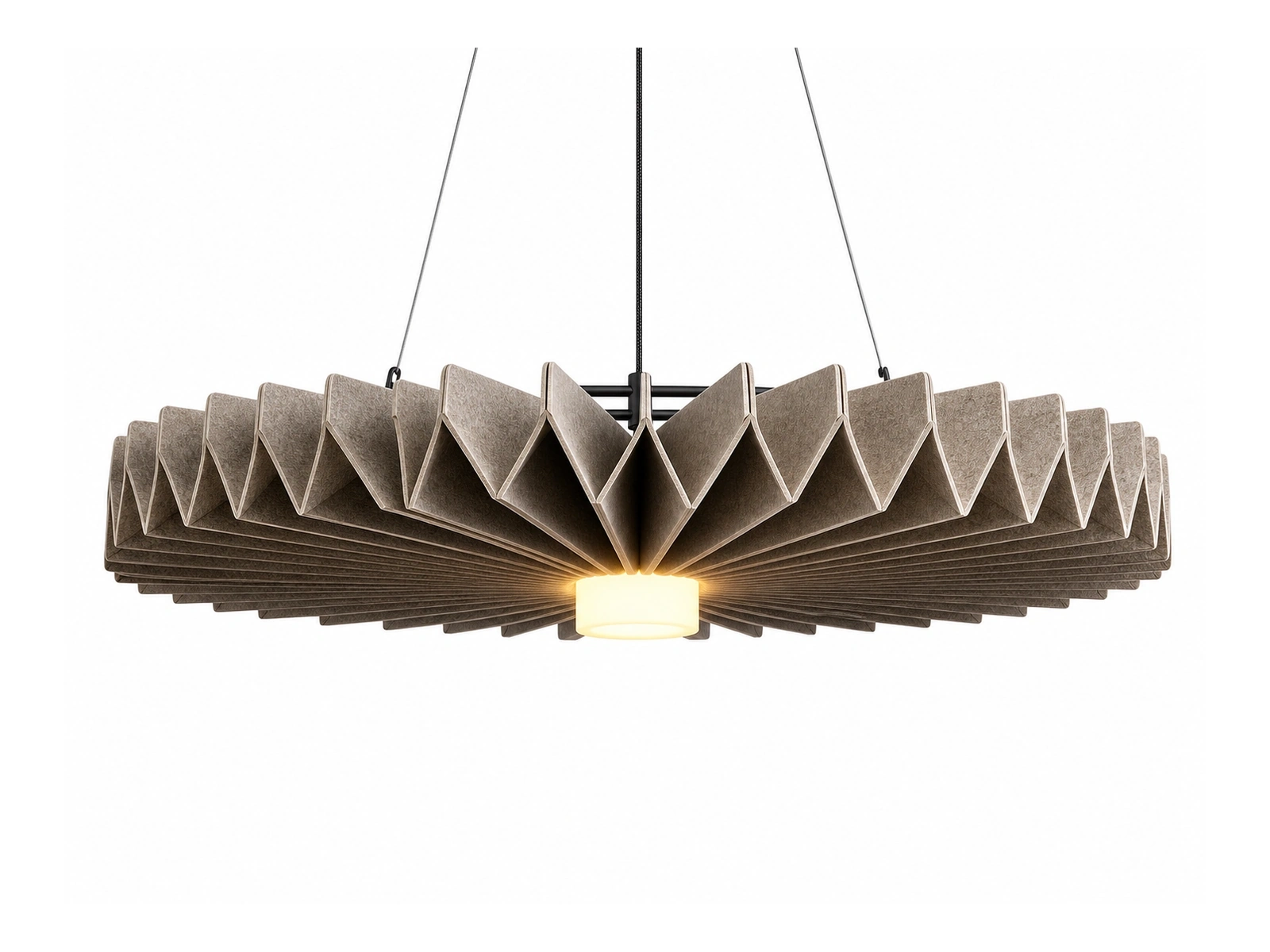 KO-XYM-0107 PET felt acoustic linear light