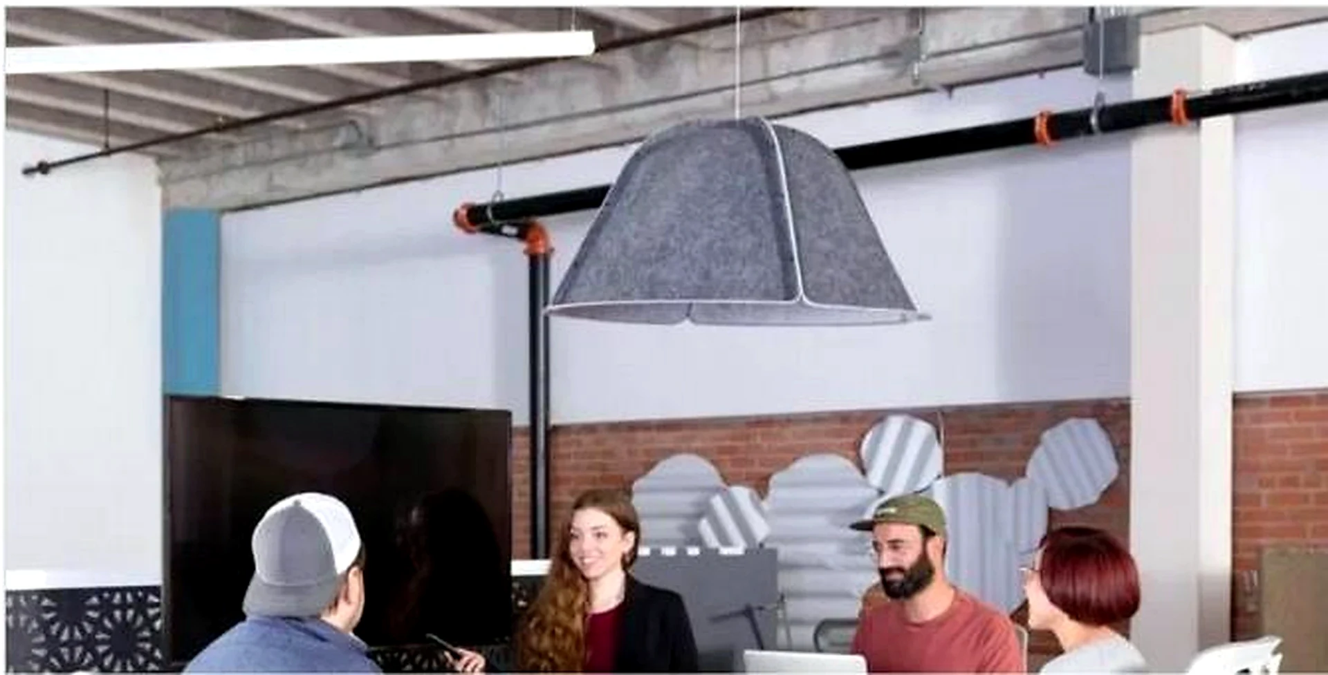 KO-XYM-0125 acoustic pendant light scene application