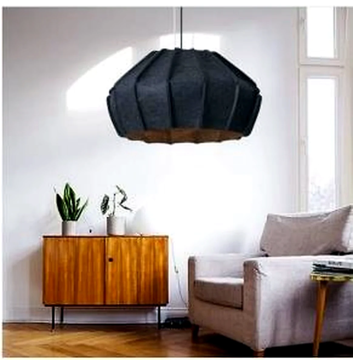 KO-XYM-0129 acoustic pendant light scene application