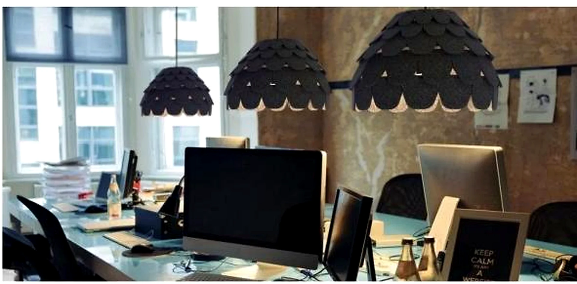 KO-XYM-0132 acoustic pendant light scene application