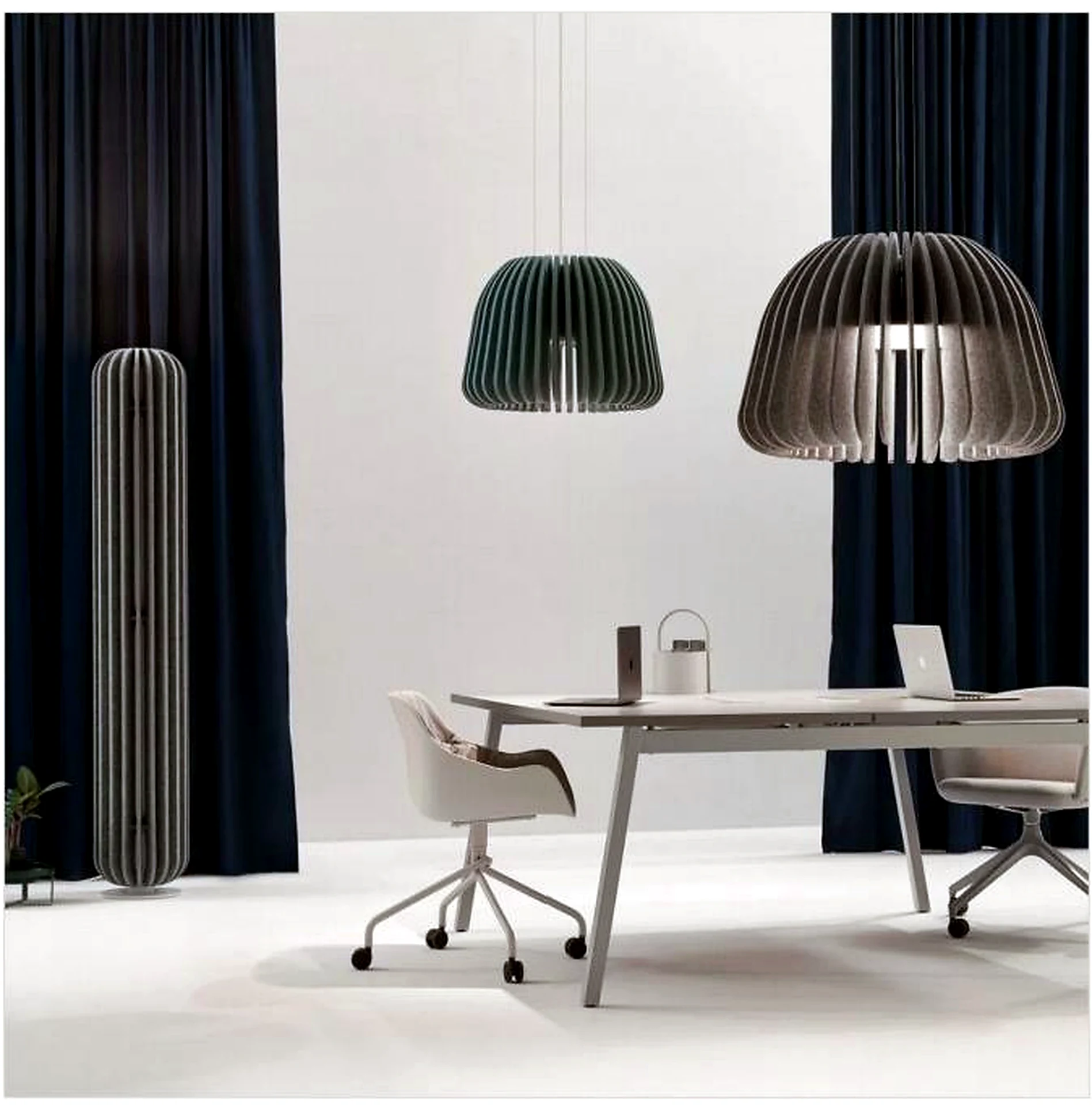 KO-XYM-0136 acoustic pendant light scene application