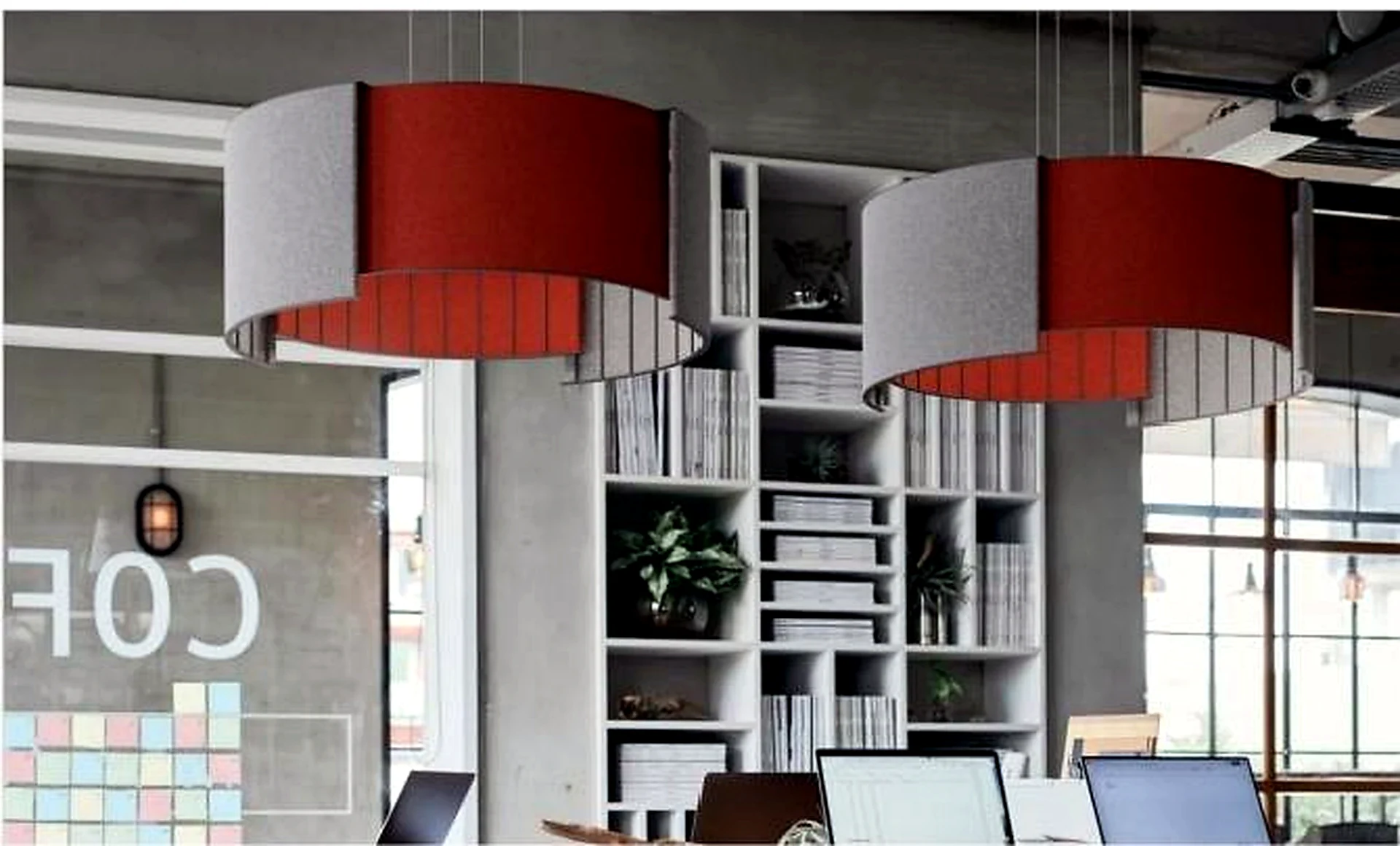 KO-XYM-0137 acoustic pendant light scene application