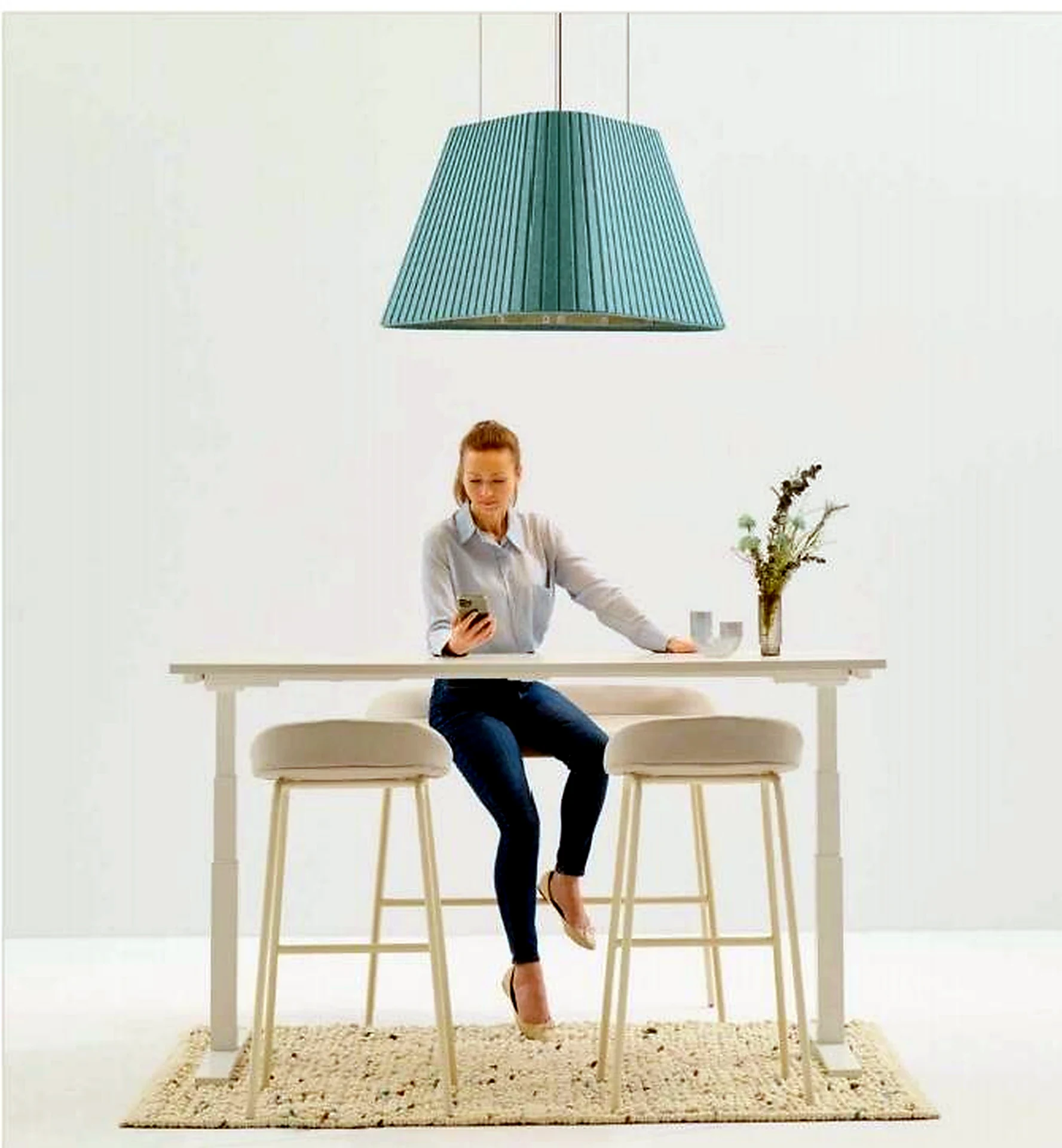KO-XYM-0138 acoustic pendant light scene application