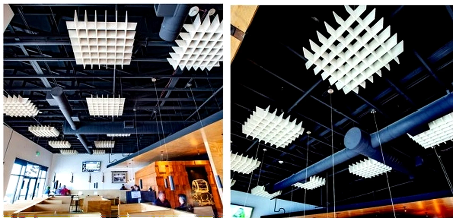 KO-XYM-0144 acoustic pendant light scene application