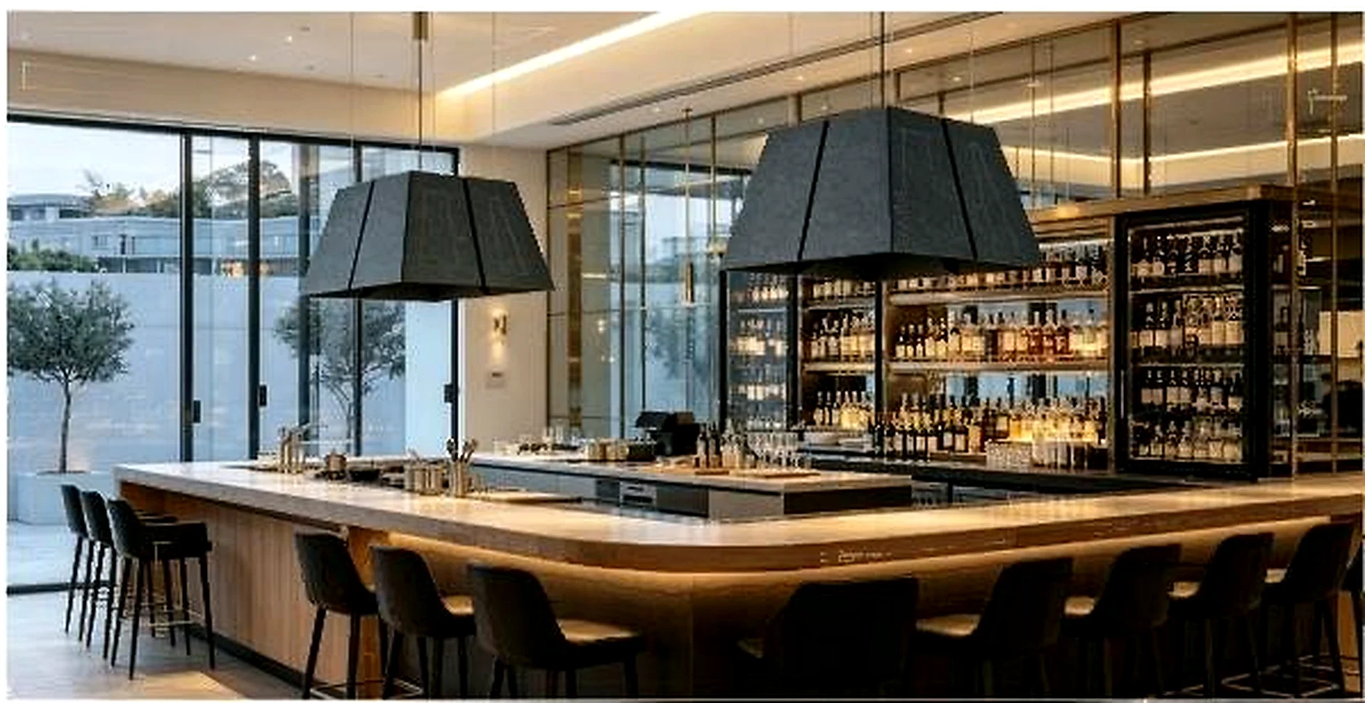 KO-XYM-0150 acoustic pendant light scene application