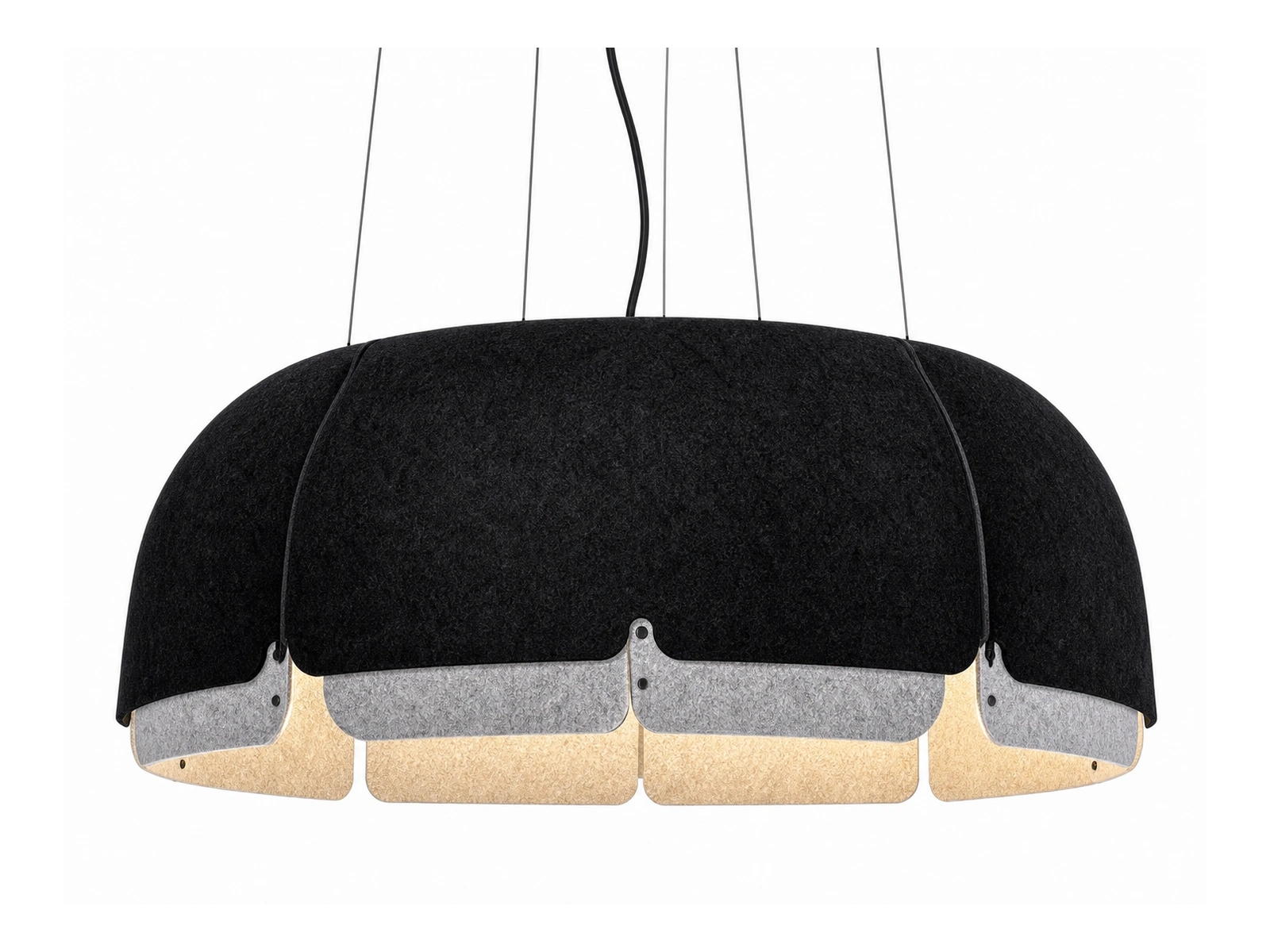 KO-XYM-0156 PET felt acoustic pendant light