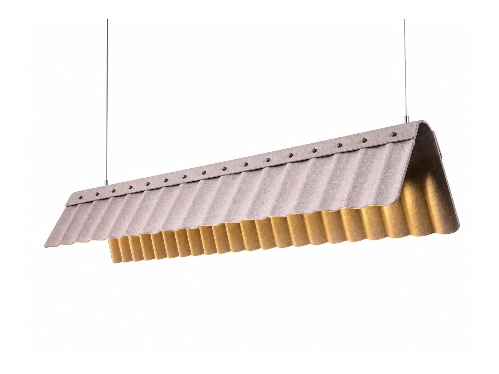 KO-XYM-0159 PET felt acoustic linear light