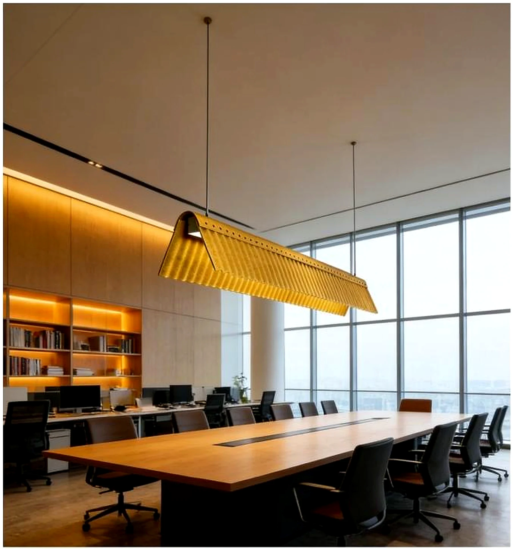 KO-XYM-0159 acoustic linear light scene application