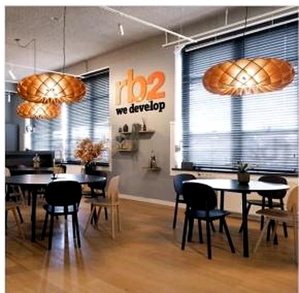 KO-XYM-0161 acoustic pendant light scene application