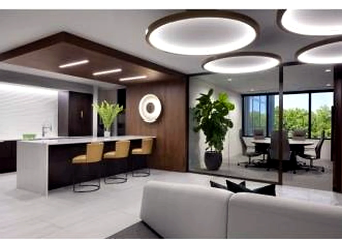 KO-XYM-0165 acoustic linear light scene application