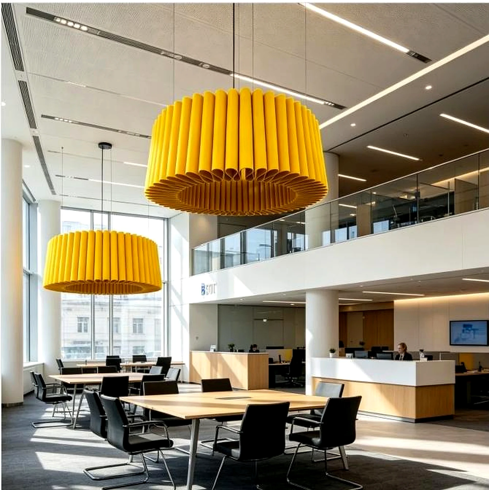 KO-XYM-0186 acoustic pendant light scene application