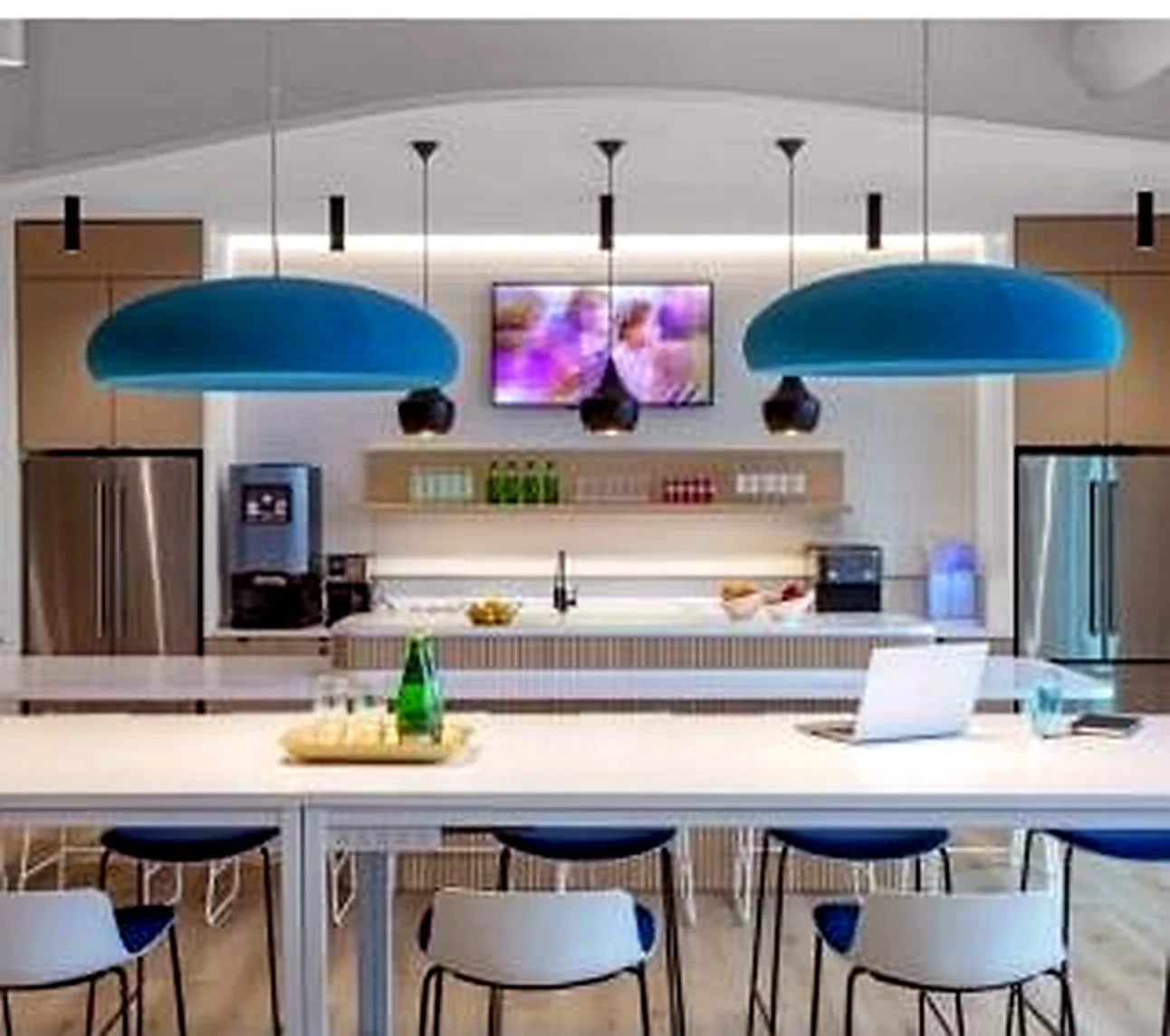KO-XYM-0187 acoustic pendant light scene application