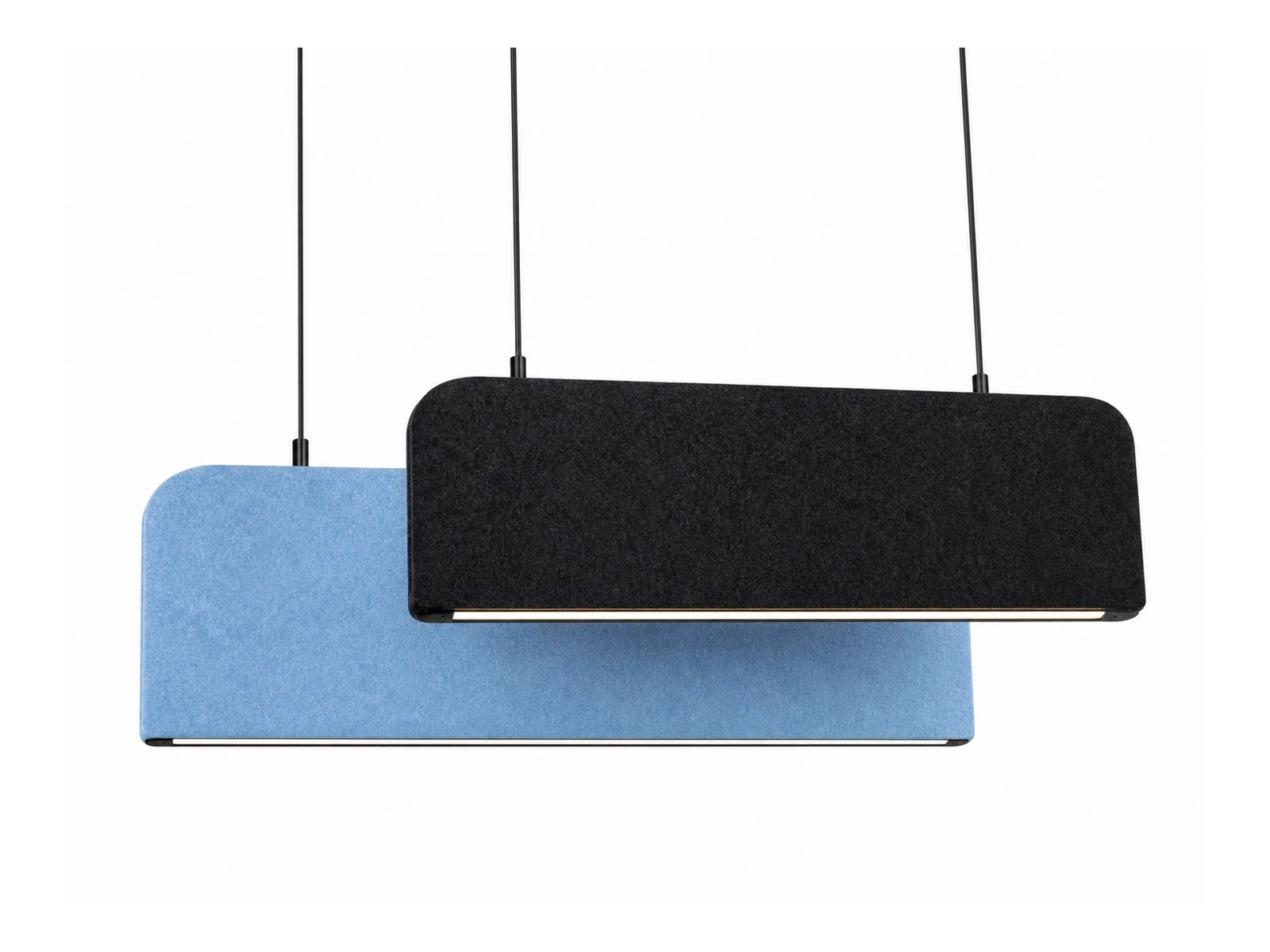 KO-XYM-0194 PET felt acoustic linear light