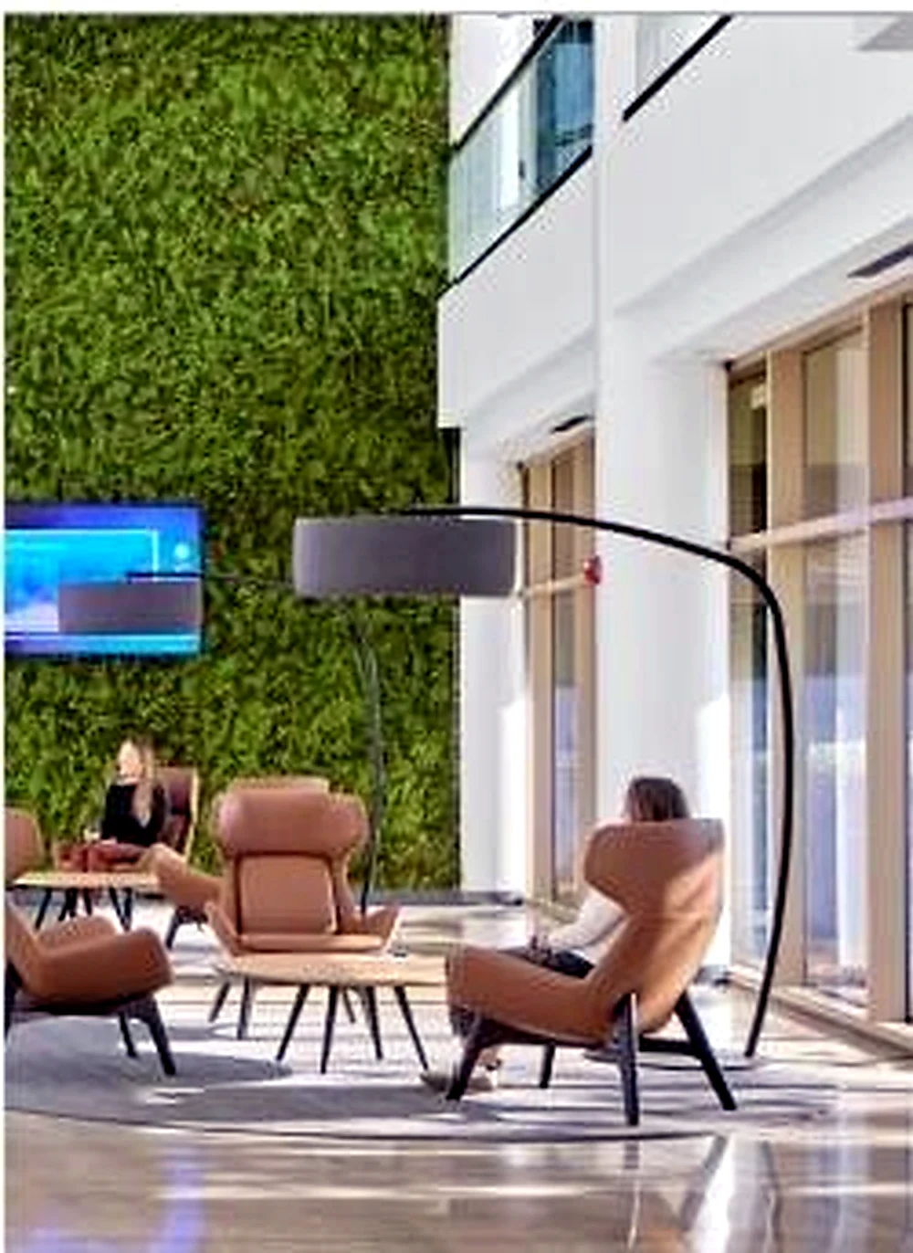 KO-XYM-0199 acoustic floor lamp scene application