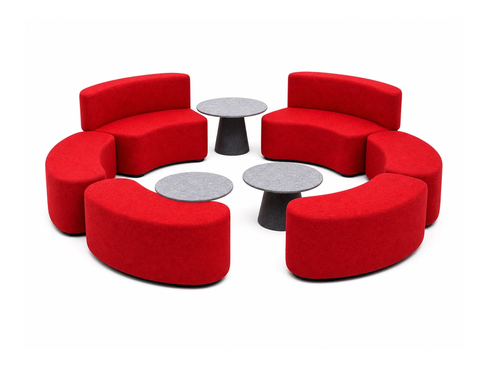 KO-XYM-0209 PET felt acoustic non-lighting product